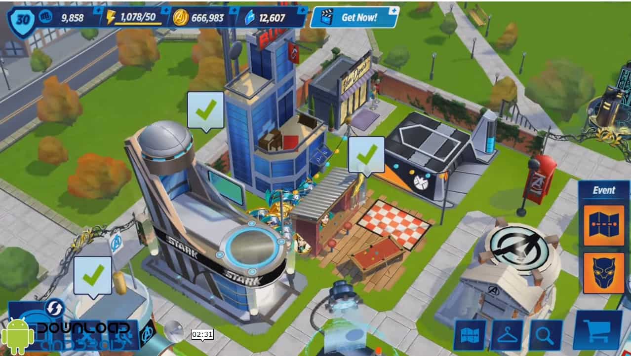 MARVEL Avengers Academy Mod Apk Gratis untuk android 