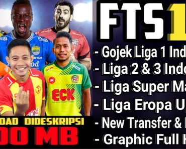 Update!! FTS 19 Mod Liga 1 Gojek Indonesia Bersama Bukalapak