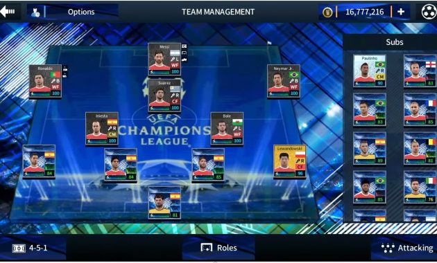 Dream League Soccer 2019 UEFA Champions League Mod 2019 ~