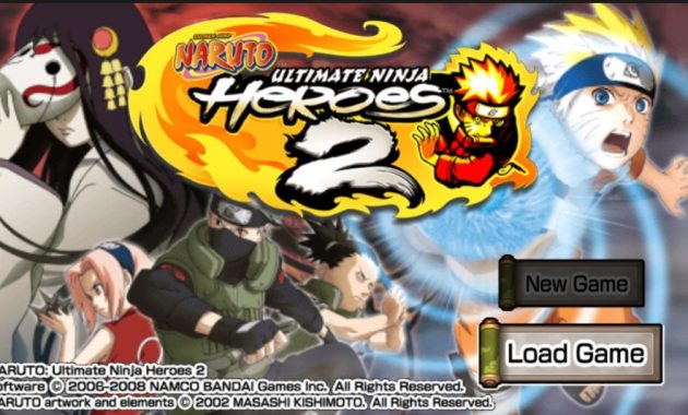  Download Kumpulan Game Naruto PPSSPP ISO CSO Ukuran Kecil 