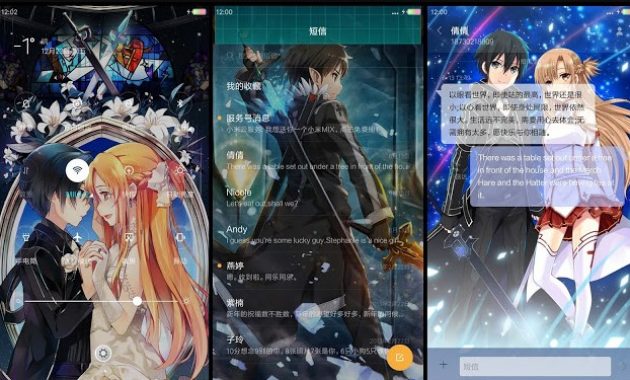  Download Theme Hp Xiaomi Anime Sword Art Online V 03 