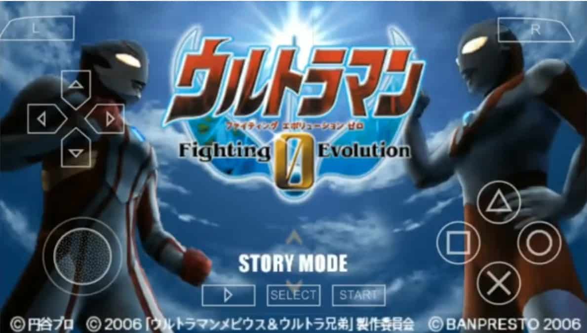 ultraman fighting evolution 3 iso download