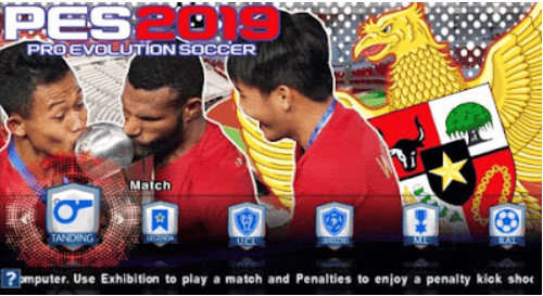 Download PES 2019 Lite ISO PPSSPP MOD Timnas Indonesia U22 