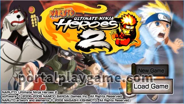 Download Naruto Ultimate Ninja Heroes 2 ISO PPSSPP High 