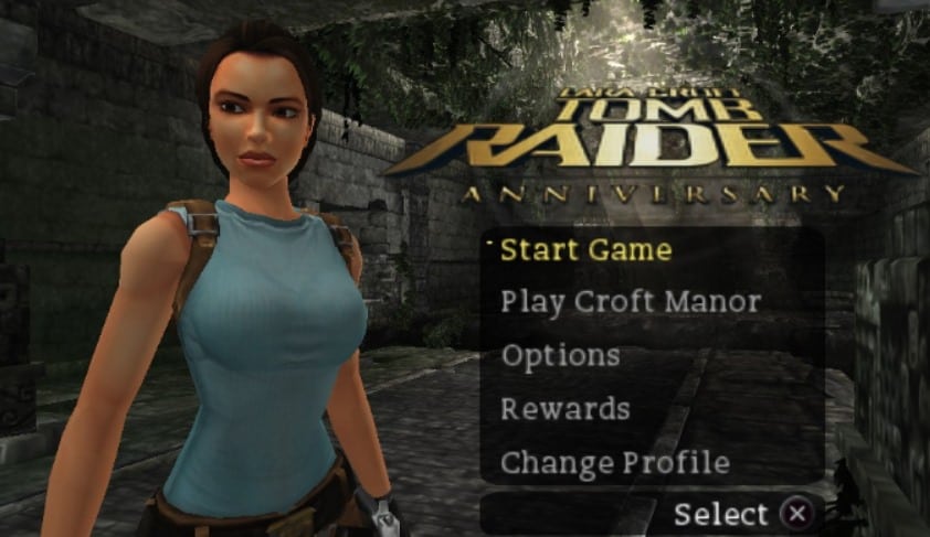 √Download Game Tomb Raider: Anniversary (USA) ISO PSP 