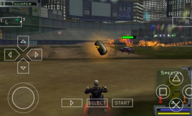 twisted metal 4 ppsspp