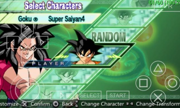 download dragon ball z shin budokai another road iso for psp