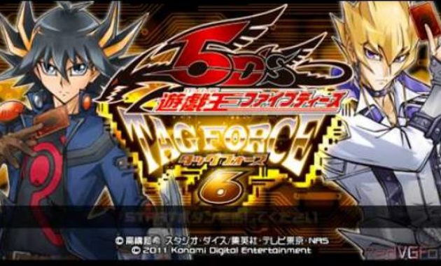 Download YuGiOh! 5D’s Tag Force 6 (English Patched) PSP