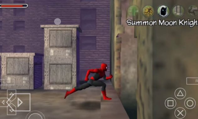 Download Spiderman Web of Shadows Psp for Android Mobile, Offline Ppsspp  Emulator